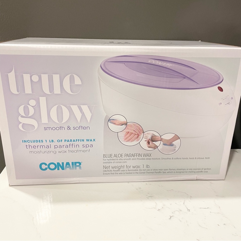 Conair True Glow Paraffin Spa - White and Purple